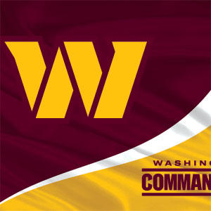 NFL Washington Commanders Flag Playstation 3 & PS3 Skin